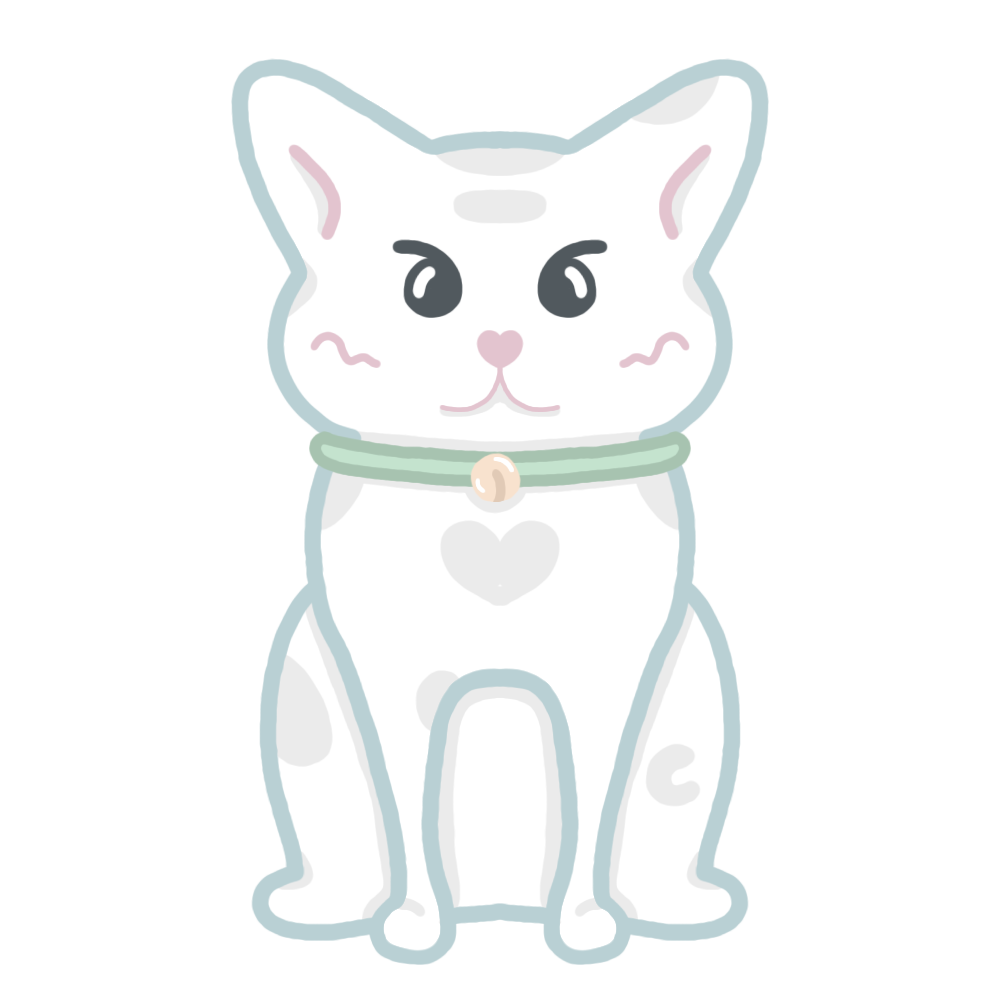 Cute Cat Illustration